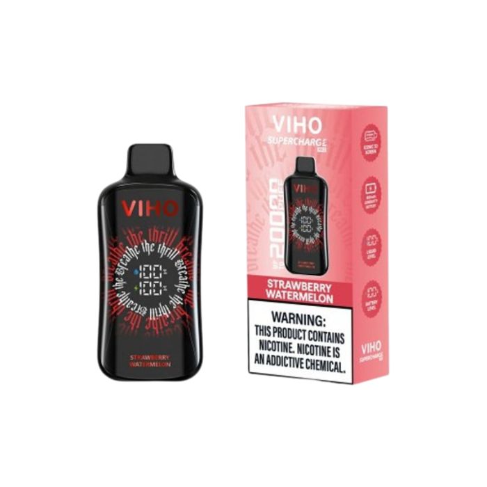 Strawberry Watermelon VIHO Supercharge Pro 20K Flavor