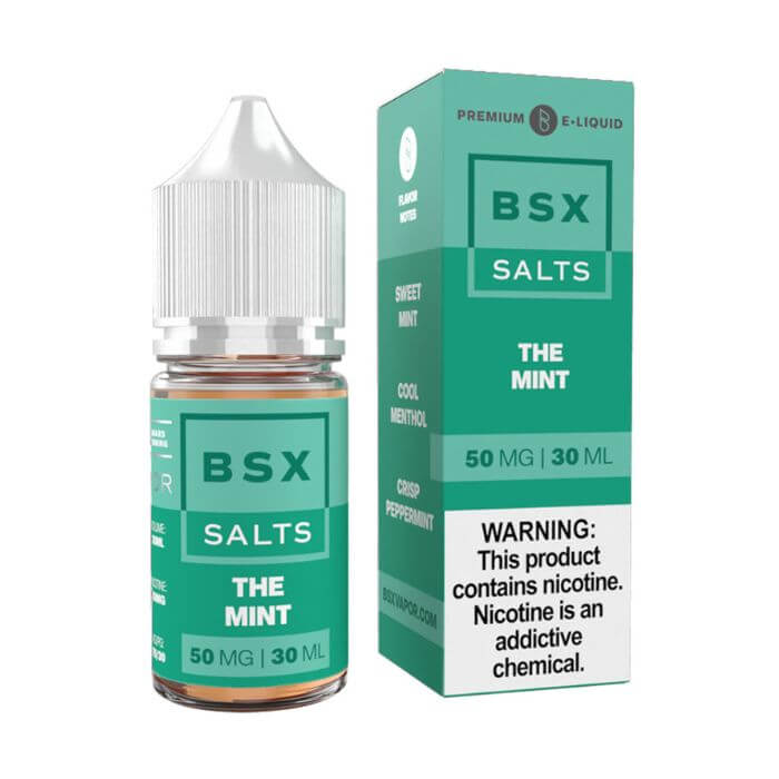 The Mint Nicotine Salt by BSX Vapor