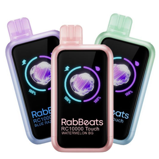 Three RabBeats RC10000 TOUCH Vape