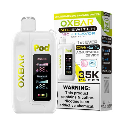 OXBAR X Pod Juice Nic Switch 35K Vape