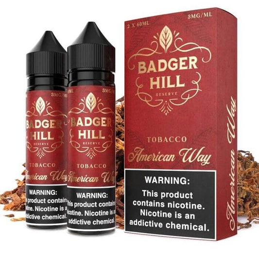 American Way E-Liquid by Badger Hill Reserve