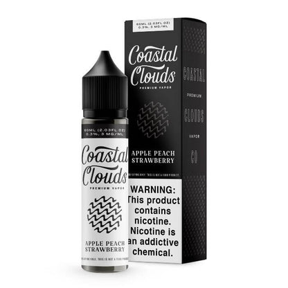 Apple Peach Strawberry Confections E-Liquid by Coastal Clouds