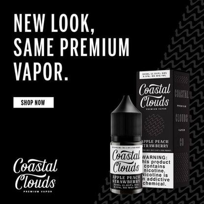 Apple Peach Strawberry Confections E-Liquid by Coastal Clouds