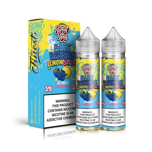 Blue-Berries Lemon Swirl E-Liquid by The Finest