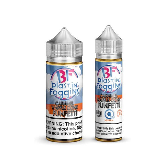 Caramel Waffle Cone Funfetti E-Liquid by Caribbean Cloud Company