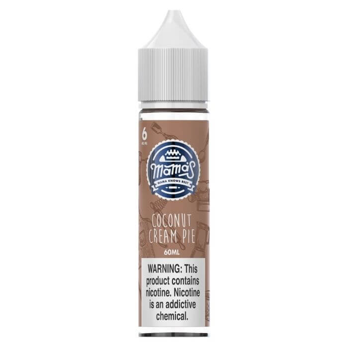 Coconut Cream Pie E-Liquid by Mama's E-Liquid