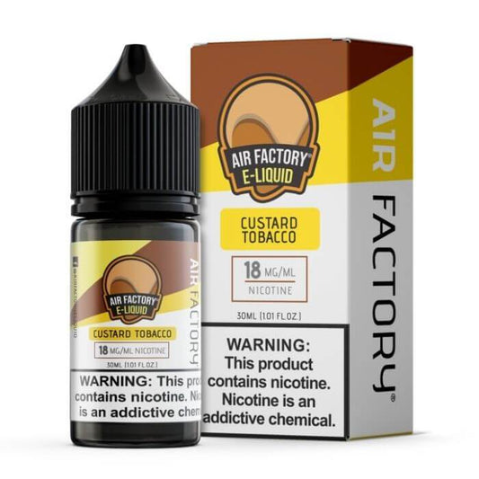 Custard Tobacco Nicotine Salt by Air Factory E-Liquid