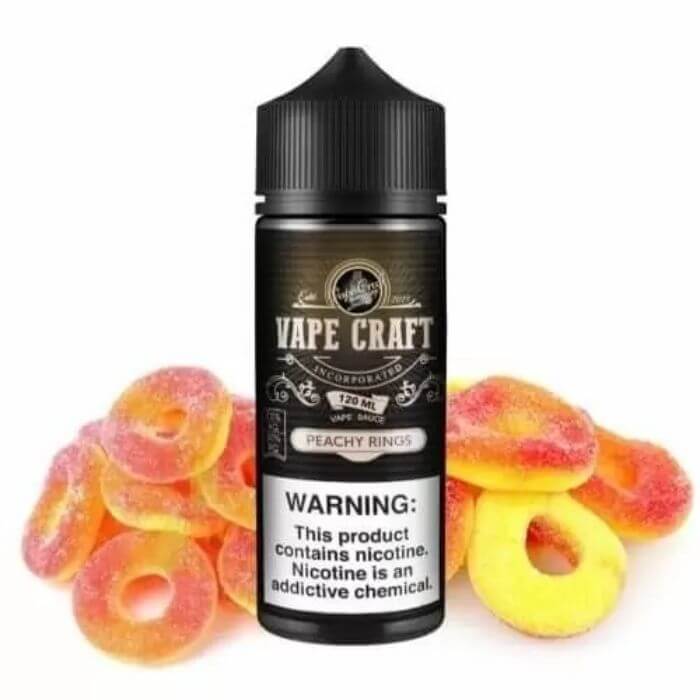 Peachy Rings E-Liquid by Vape Craft