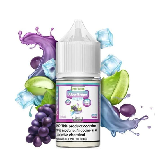 Aloe Grape Freeze Nicotine Salt by Pod Juice