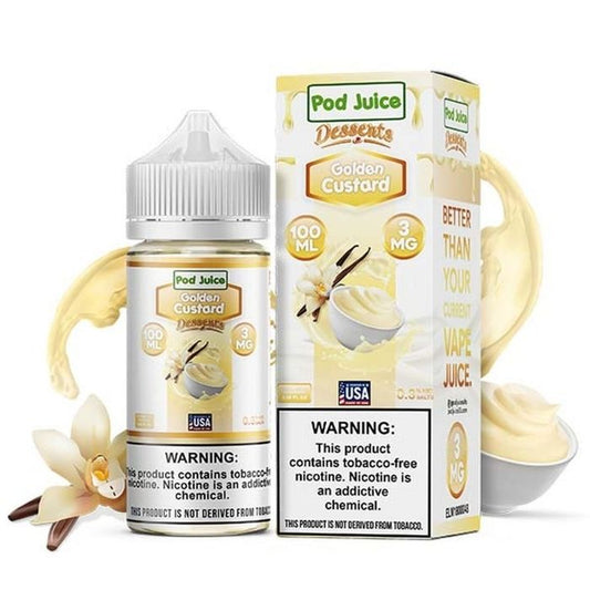 Golden Custard E-Liquid by Pod Juice