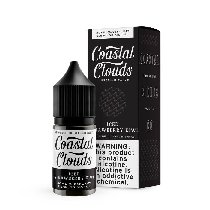 Iced Strawberry Kiwi Nicotine Salt by Coastal Clouds