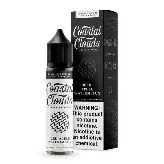 Iced Apple Watermelon E-Liquid by Coastal Clouds