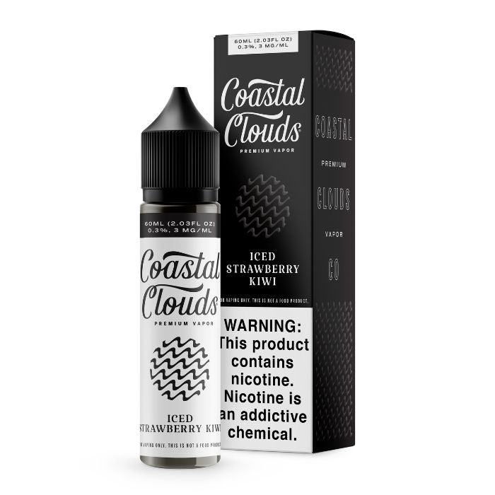 Iced Strawberry Kiwi E-Liquid by Coastal Clouds