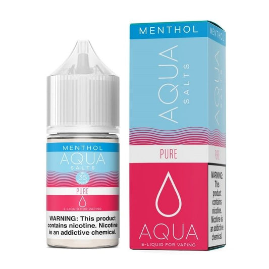 Pure Menthol Nicotine Salt by Aqua