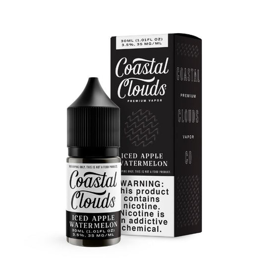 Iced Apple Watermelon Nicotine Salt by Coastal Clouds