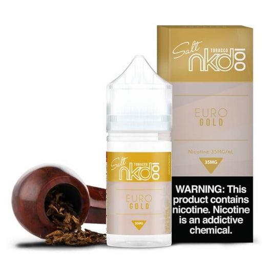 Euro Gold by Naked 100 Salt Nicotine E-Liquid #1