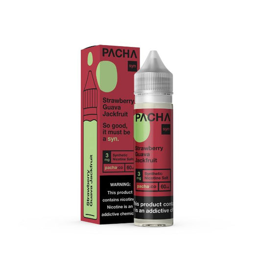 Strawberry Guava Jackfruit E-Liquid by Pacha Syn