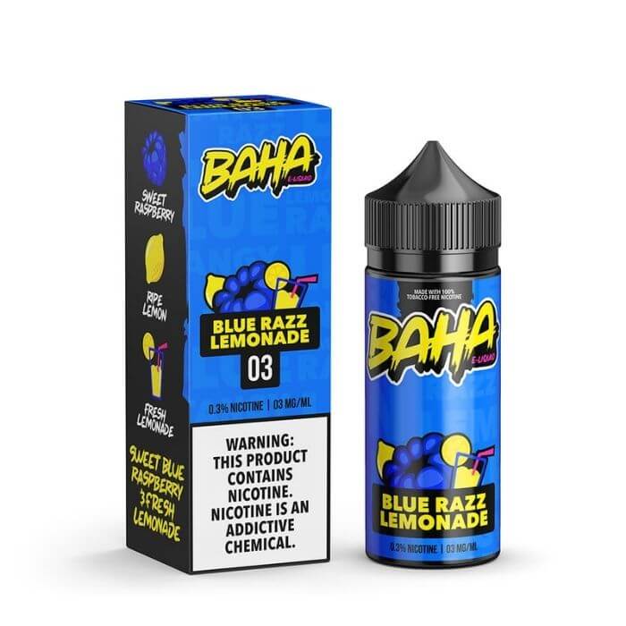 Blue Razz Lemonade E Liquid by Baha eJuiceDB