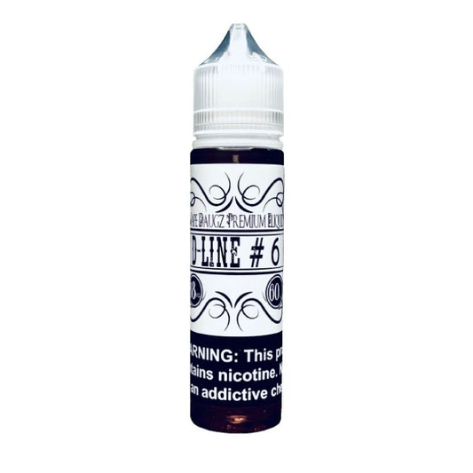 D-Line #6 E-Liquid by Vape Daugz