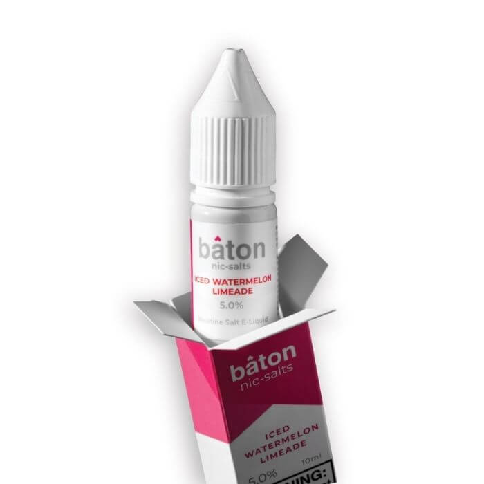 Iced Watermelon Limeade Nicotine Salt by Baton Vapor