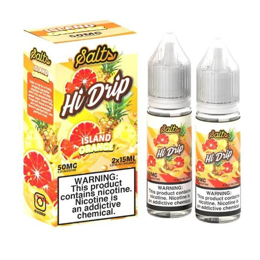 Island Orange Nicotine Salt by Hi-Drip