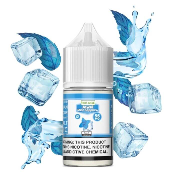 Jewel Mint Sapphire Nicotine Salt by Pod Juice