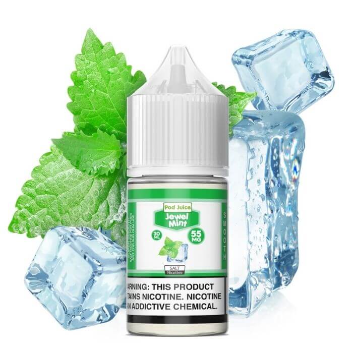 Jewel Mint Nicotine Salt by Pod Juice