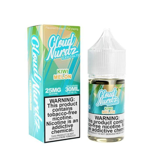 Kiwi Melon Iced Nicotine Salt by Cloud Nurdz