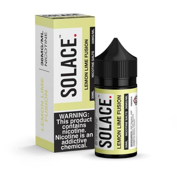 Lemon Lime Fusion Nicotine Salt by Solace