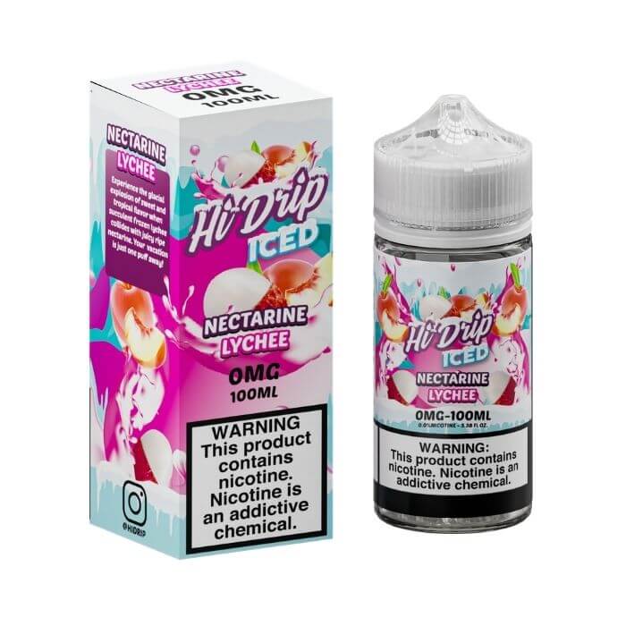 Nectarine Lychee E-Liquid by Hi-Drip Iced