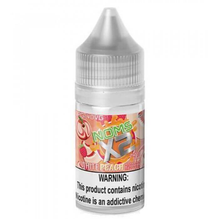 Noms X2 White Peach Raspberry Nicotine Salt by Nomenon