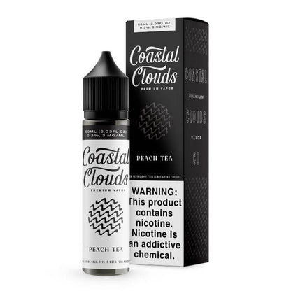 Peach Tea E-Liquid by Coastal Clouds Cocktail