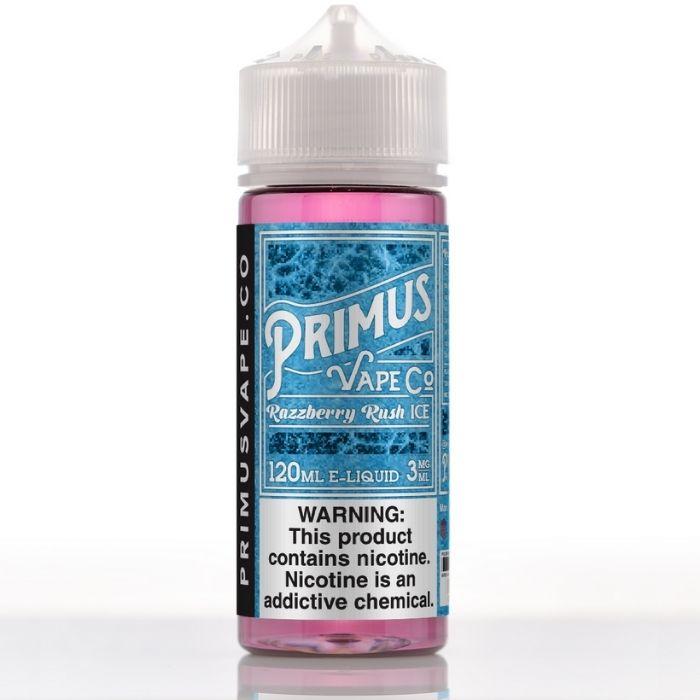 Razzberry Rush Ice E-Liquid by Primus Vape Co