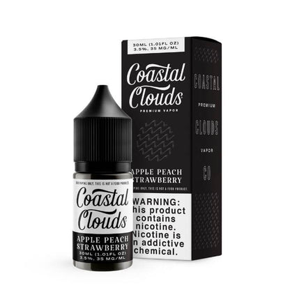 Saltwater Apple Peach Strawberry Nicotine Salt by Coastal Clouds