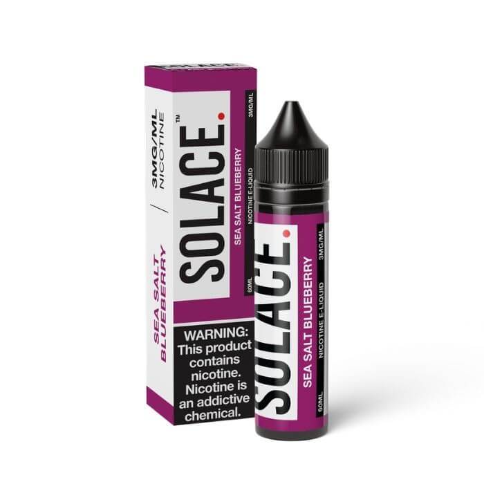 Sea Salt Blueberry E-Liquid by Solace