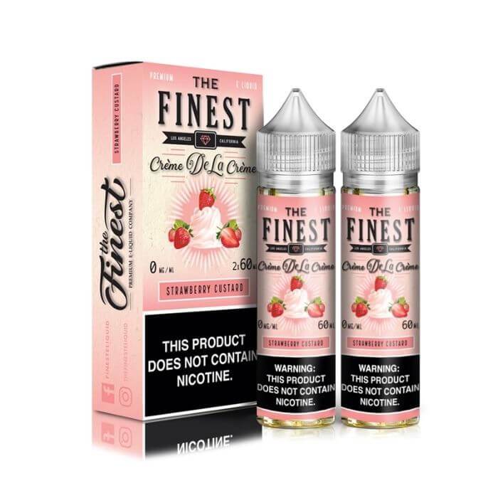 Strawberry Custard E-Liquid by The Finest