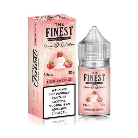 Strawberry Custard Nicotine Salt by The Finest