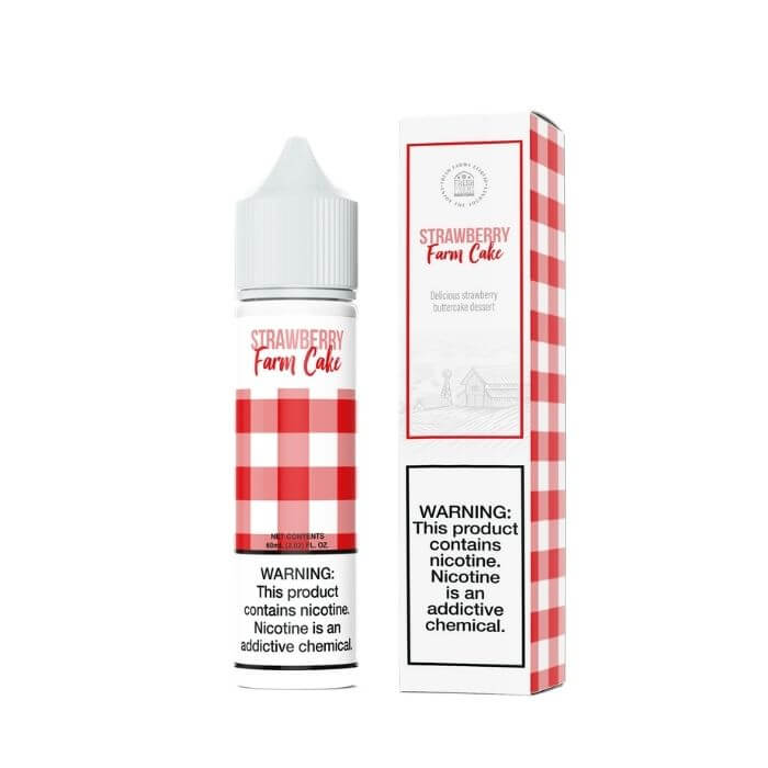 Strawberry Farm Cake E-Liquid by Fresh Farms