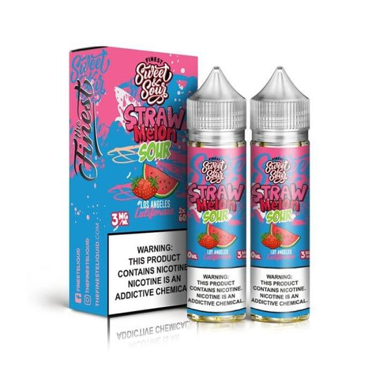 Strawmelon Sour E-Liquid by The Finest