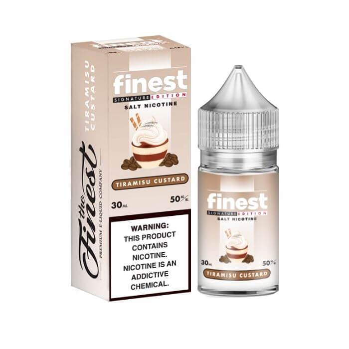 Tiramisu Custard Nicotine Salt by The Finest