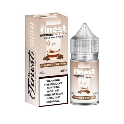 Tiramisu Custard Nicotine Salt by The Finest