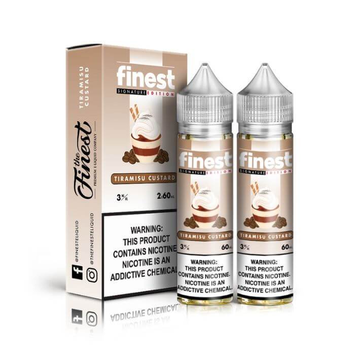 Tiramisu Custard E-Liquid by The Finest