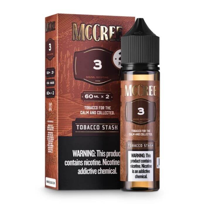 McCree Stash Tobacco  E-Liquid by Mama's E-Liquid