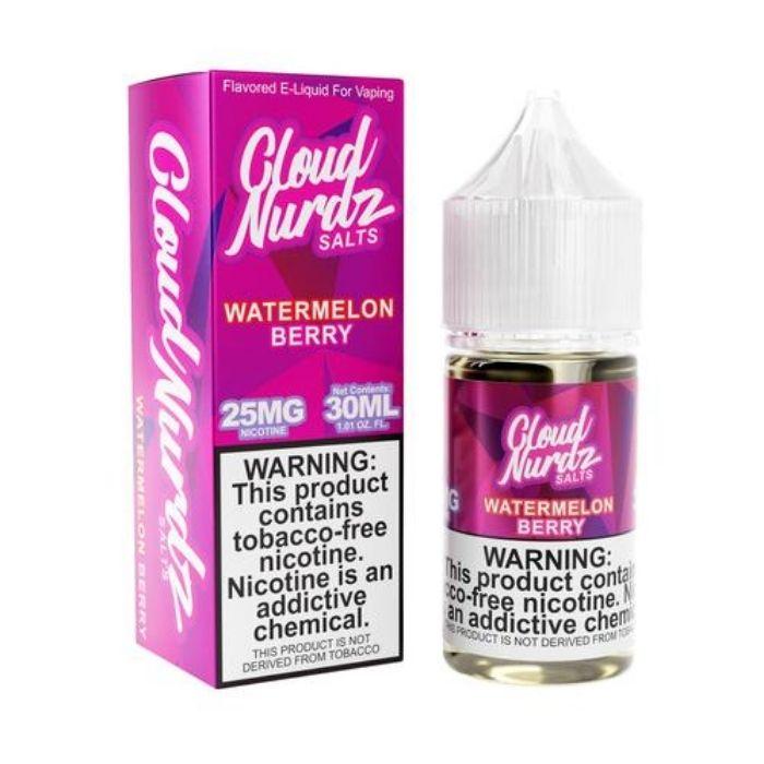 Watermelon Berry Nicotine Salt by Cloud Nurdz