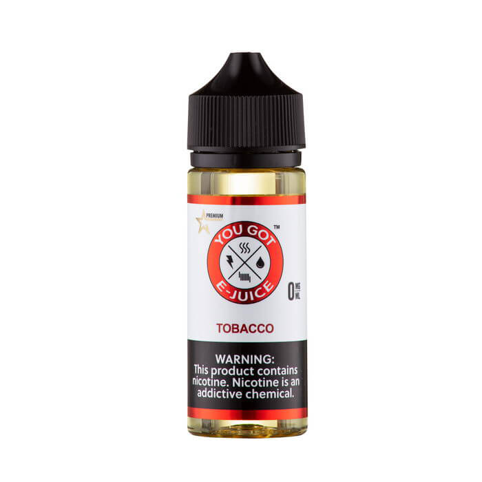 Tobacco by You Got E Juice eJuiceDB 1500 eJuice eLiquid Brands