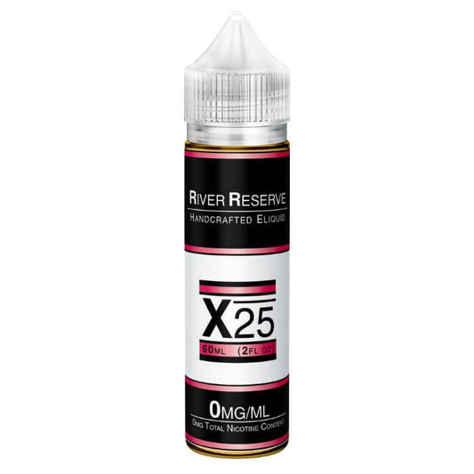 Raspberry Splash X-25 E-Liquid by River Reserve