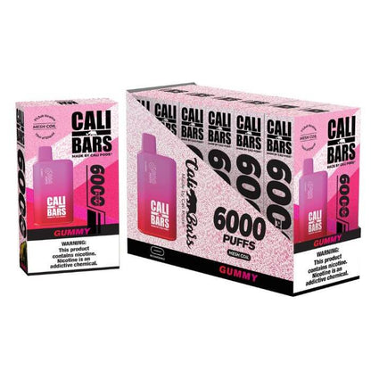 Cali Bars V2 Vape - 6000 Puffs