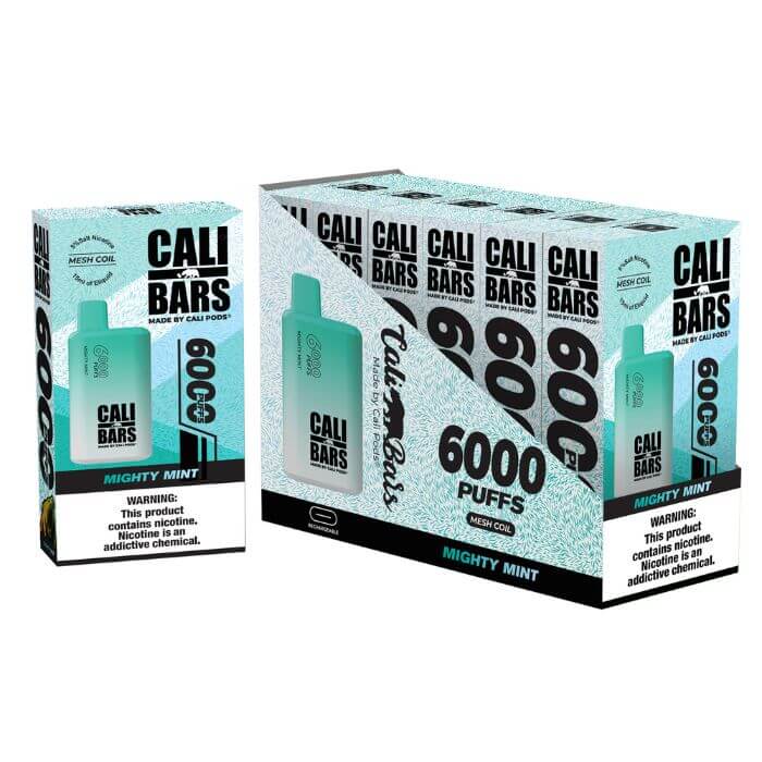 Cali Bars V2 Vape - 6000 Puffs