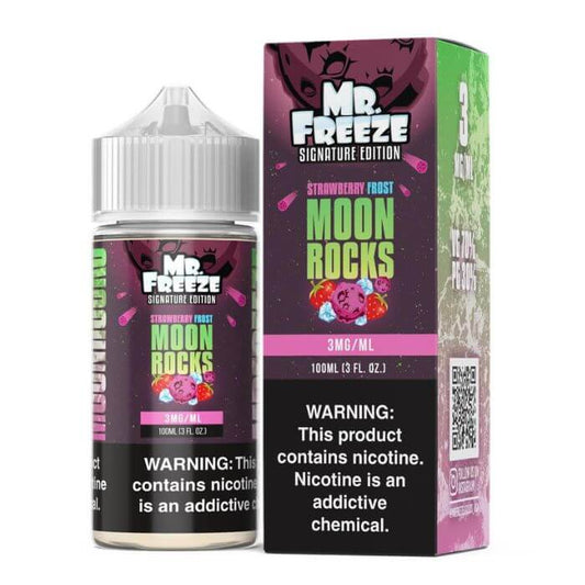 Strawberry Frost Moon Rocks E-Liquid by Mr. Freeze