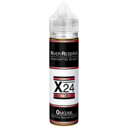 Raspberry Crumble X-24 E-Liquid by River Reserve